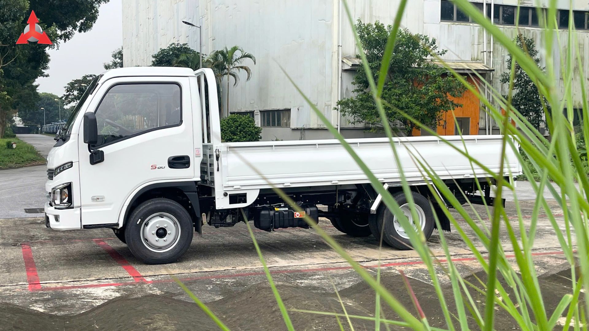 Xe tải veam s80 thùng lửng Xe tải veam s80 thùng lửng