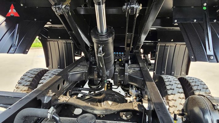 Hệ thống ben chữ A siêu khỏe Với Xi Lanh Đường Kính 125mm,