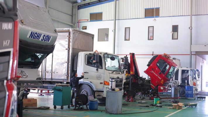 xưởng dịch vụ chuẩn 3s