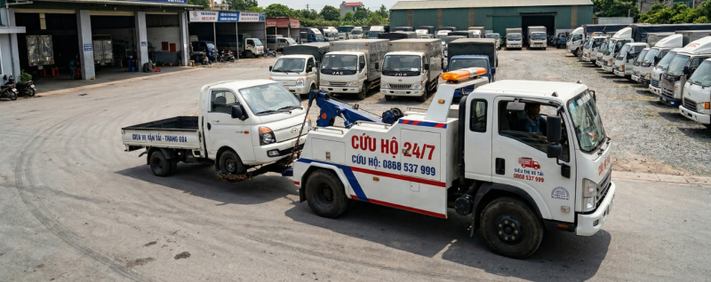 Dịch vụ cứu hộ xe tải Thanh Hóa