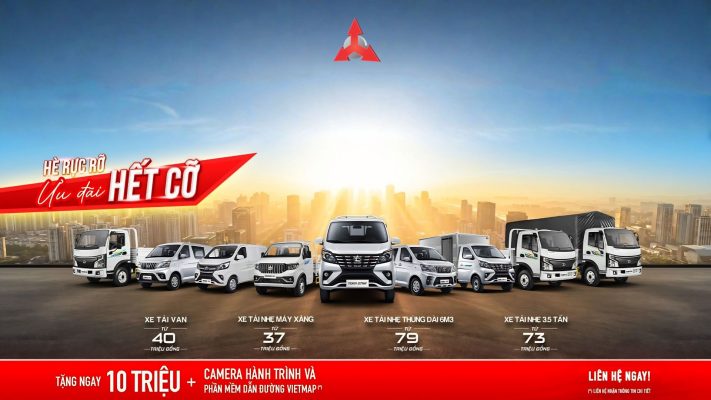 Khuyến mãi teraco siêu thị xe tải thanh hóa