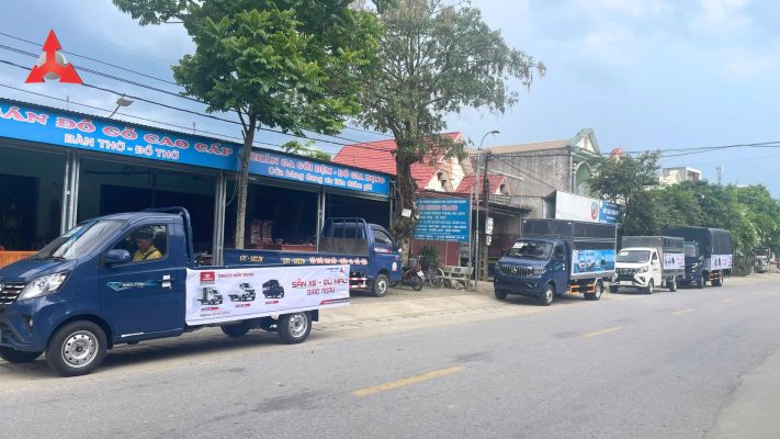 Mua xe tải nhẹ tạ siêu thị xe tải Thanh Hóa