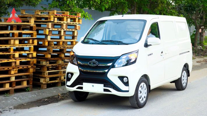 Xe van V3S được trang bị nhiều tính năng an toàn cao