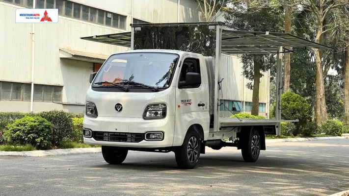 Xe Tải Nhẹ Veam T25 Trang Bị Thùng Kín Cánh Chim
