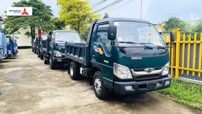 Xe Ben TMT và Veam Tại Siêu Thị Xe Tải Thanh Hoá