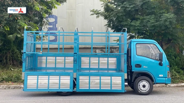 Xe Tải Veam S80 Thùng Mui Bạt 5 Bửng